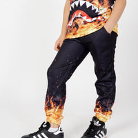 Ragazzo/a - Shark On Fire Pants