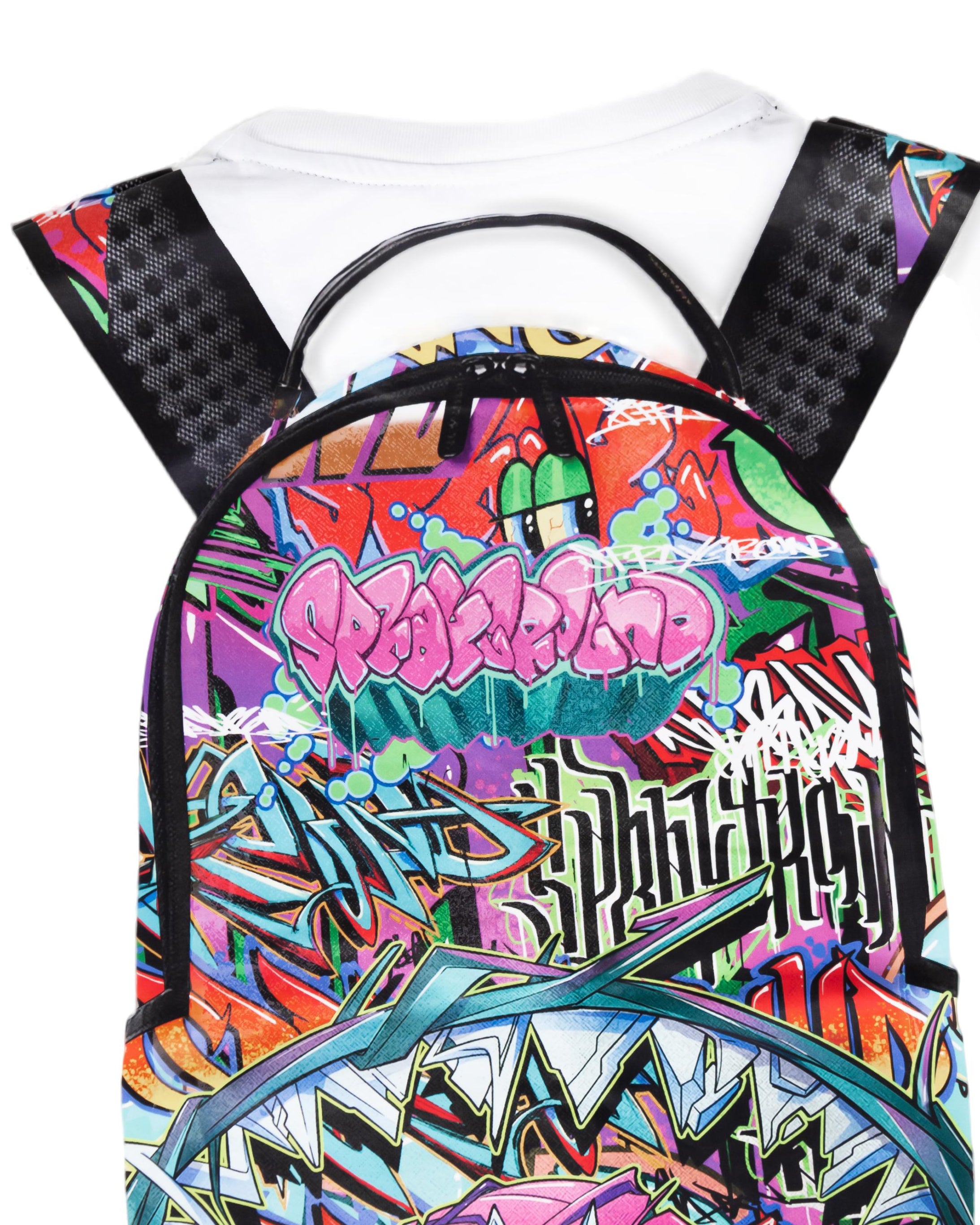 Graffiti backpack best sale