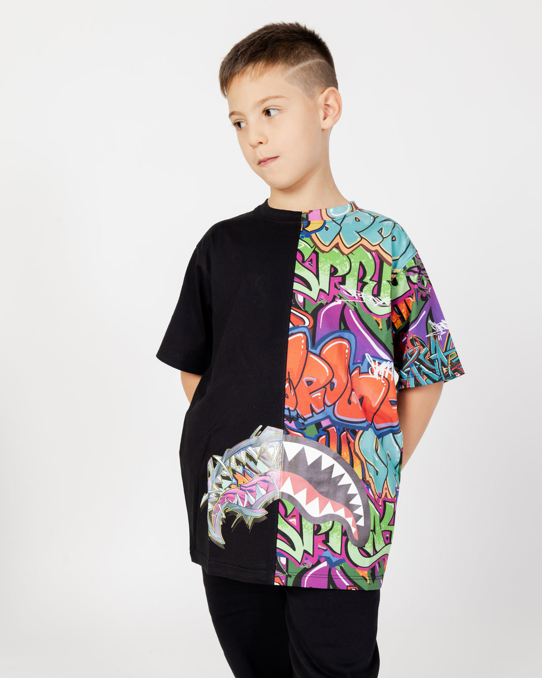 Ragazzo/a - Split Graffiti Tshirt J