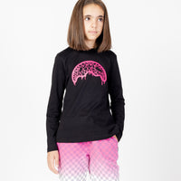 Niño / Niña  - Girl Pink Smooth Long Tshirt