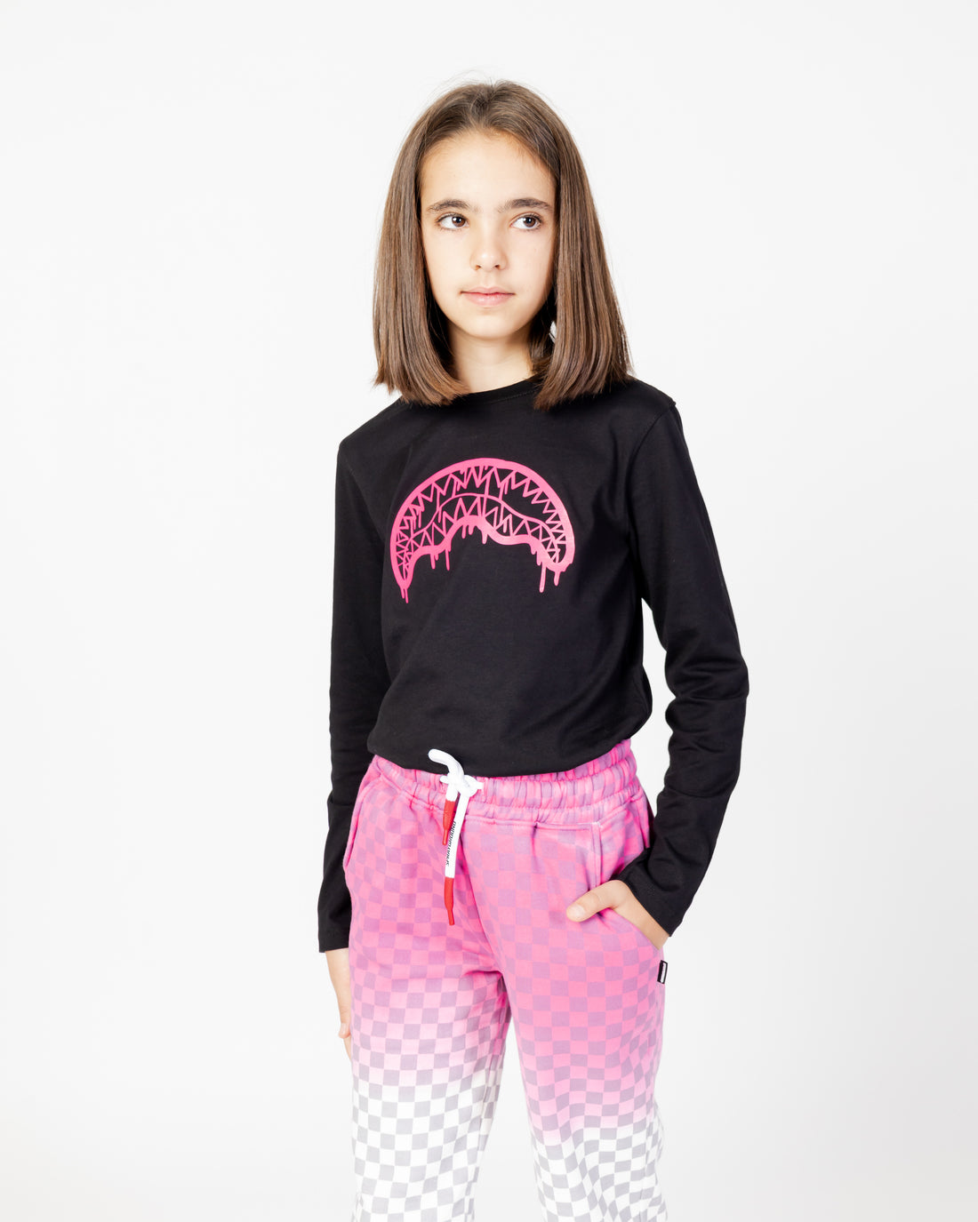 Ragazzo/a - Girl Pink Smooth Long Tshirt