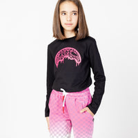 Niño / Niña  - Girl Pink Smooth Long Tshirt