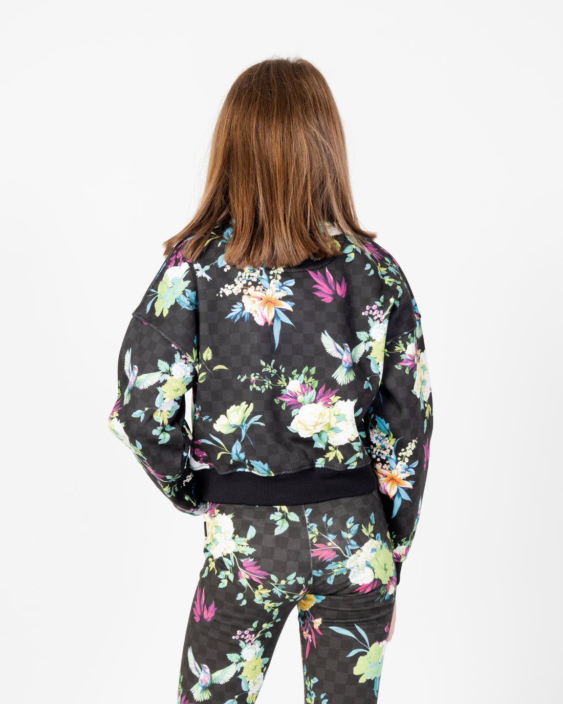 Ragazzo/a - Neon Floral Crew J