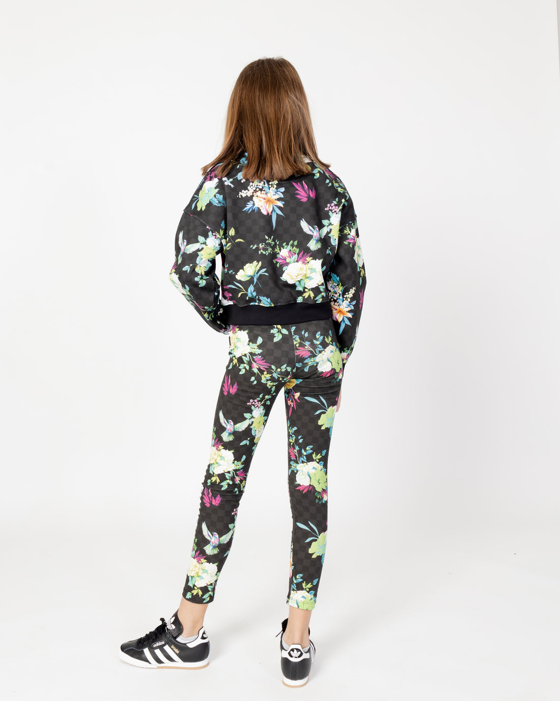 Ragazzo/a - Neon Floral Crew J