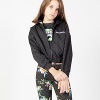 Garçon/fille - Neon Floral Fullzip Jacket J