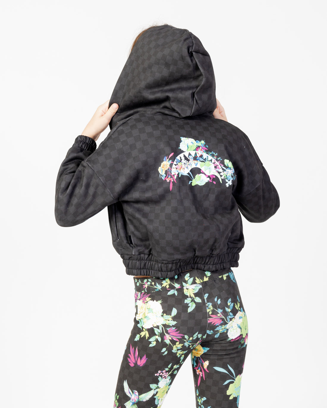 Ragazzo/a - Neon Floral Fullzip Jacket J