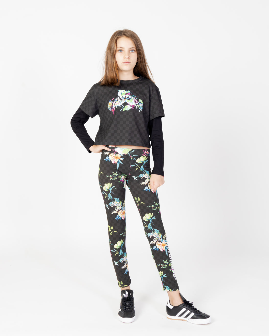 Ragazzo/a - Neon Floral Legs J