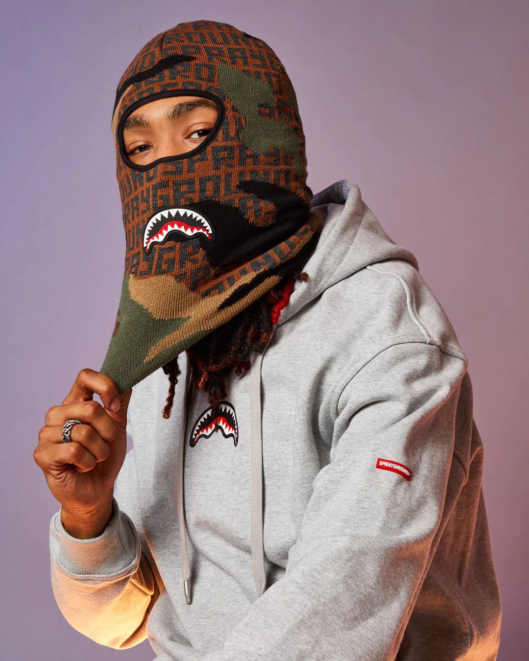 Camo Infinity Ski Mask