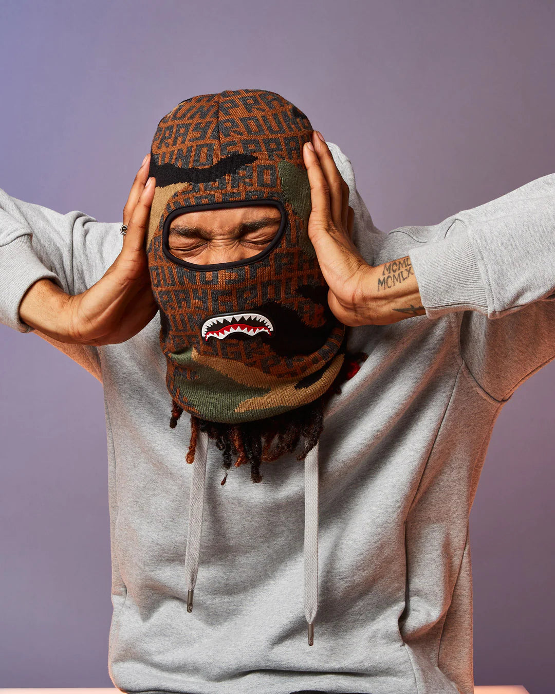 Camo Infinity Ski Mask