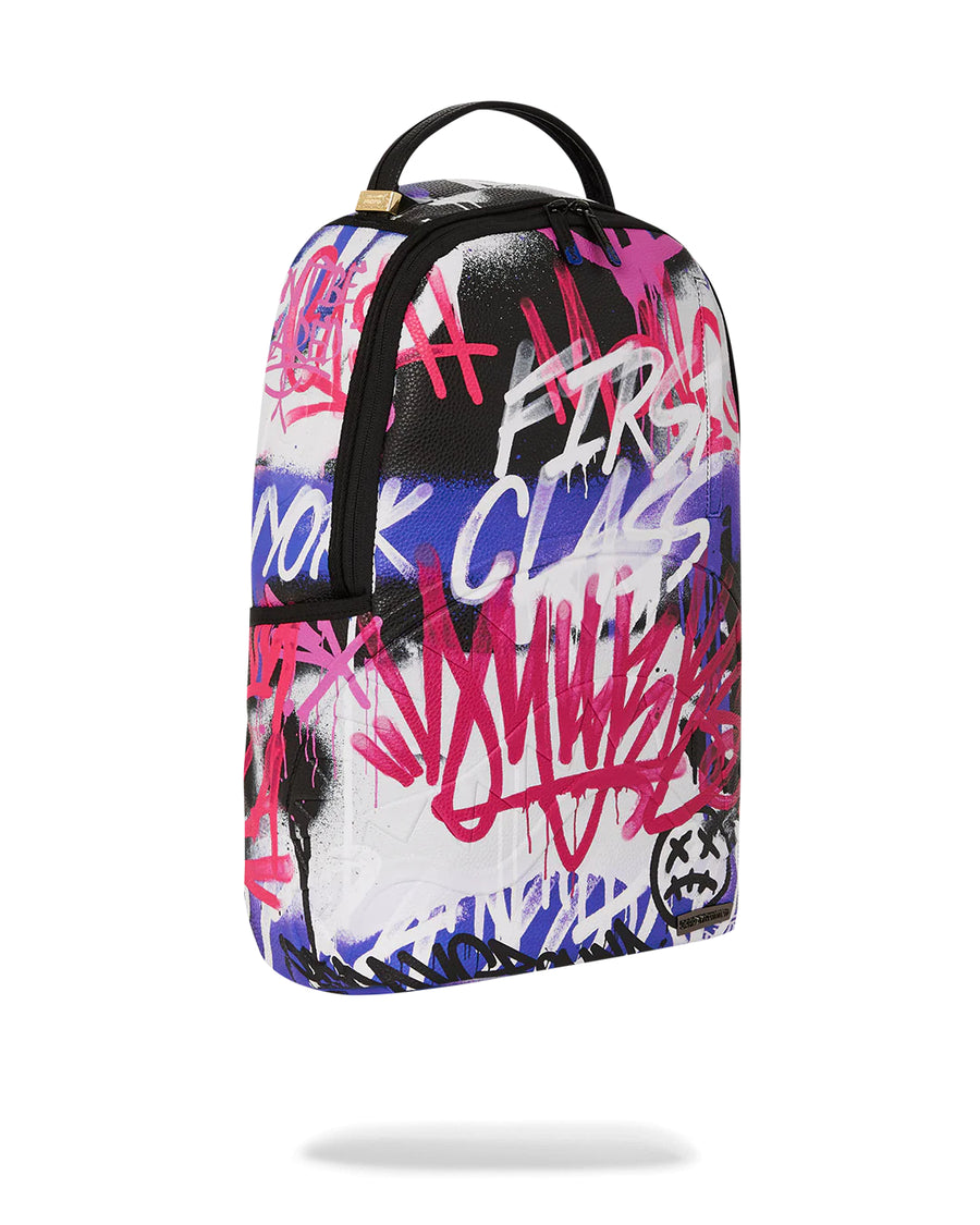Sprayground Backpack VANDAL COUTURE BACKPACK White
