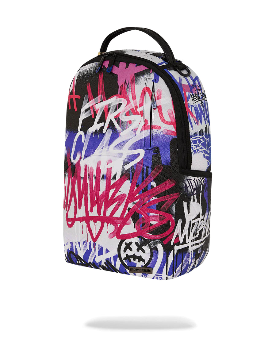 Sprayground Backpack VANDAL COUTURE BACKPACK White
