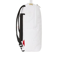 White Scribble Backpack