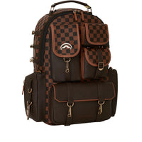 Brown Checkered Special Ops Backpack