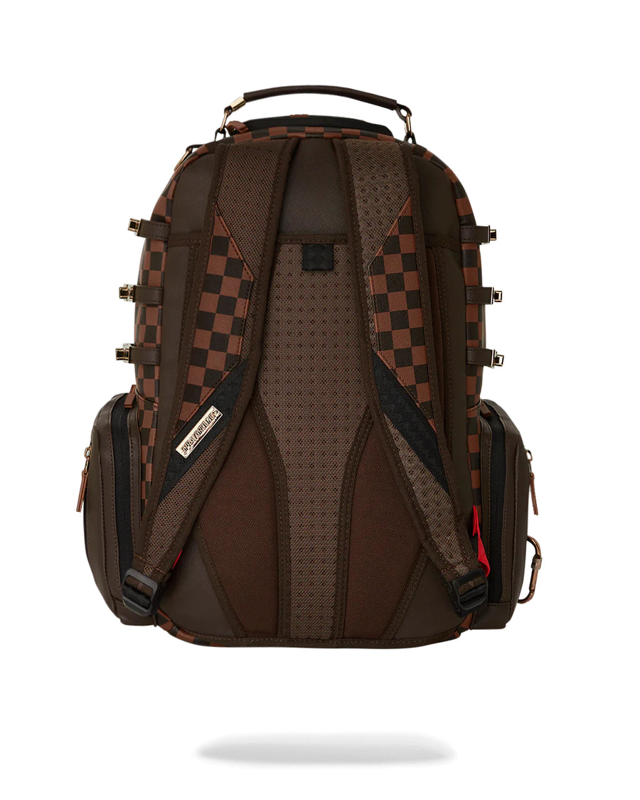Sprayground Backpack BROWN CHECKERED SPECIAL OPS BACKPACK Brown