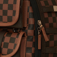 Brown Checkered Special Ops Backpack