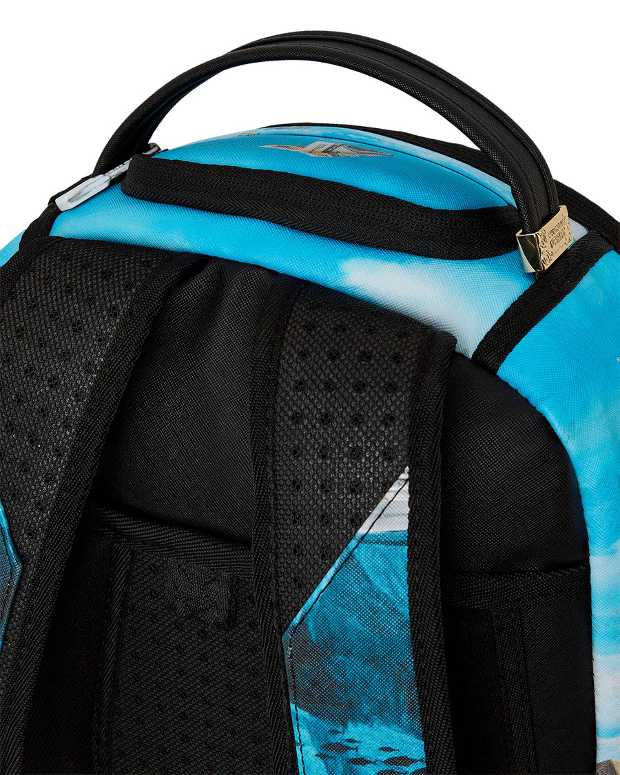 Sprayground Backpack ART OF LIFE BACKPACK Blue