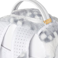 White 3am Fur Backpack