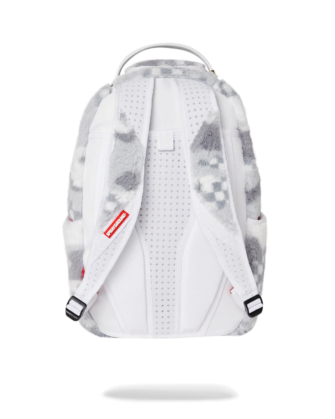 White 3am Fur Backpack