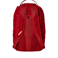 Red Checkered Flock Backpack