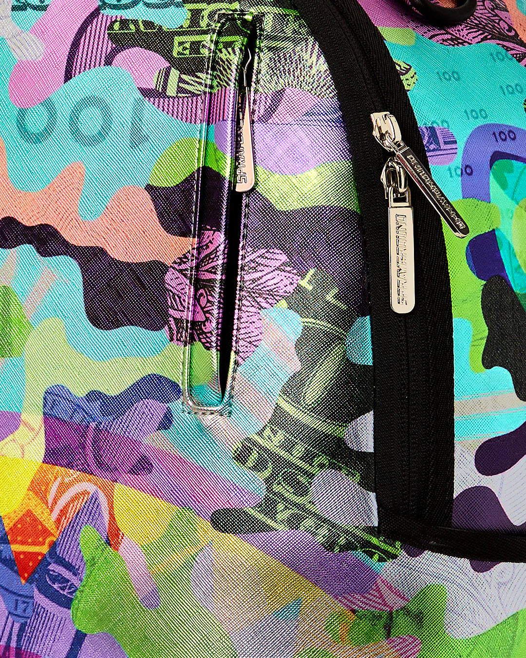 Neon Money Camo Backpack