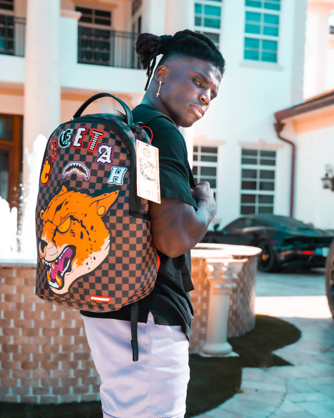 Cheetah Speed Shark Tyreek Hill  Backpack