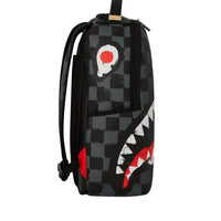 Sharks In Paris Gray Paint Backpack