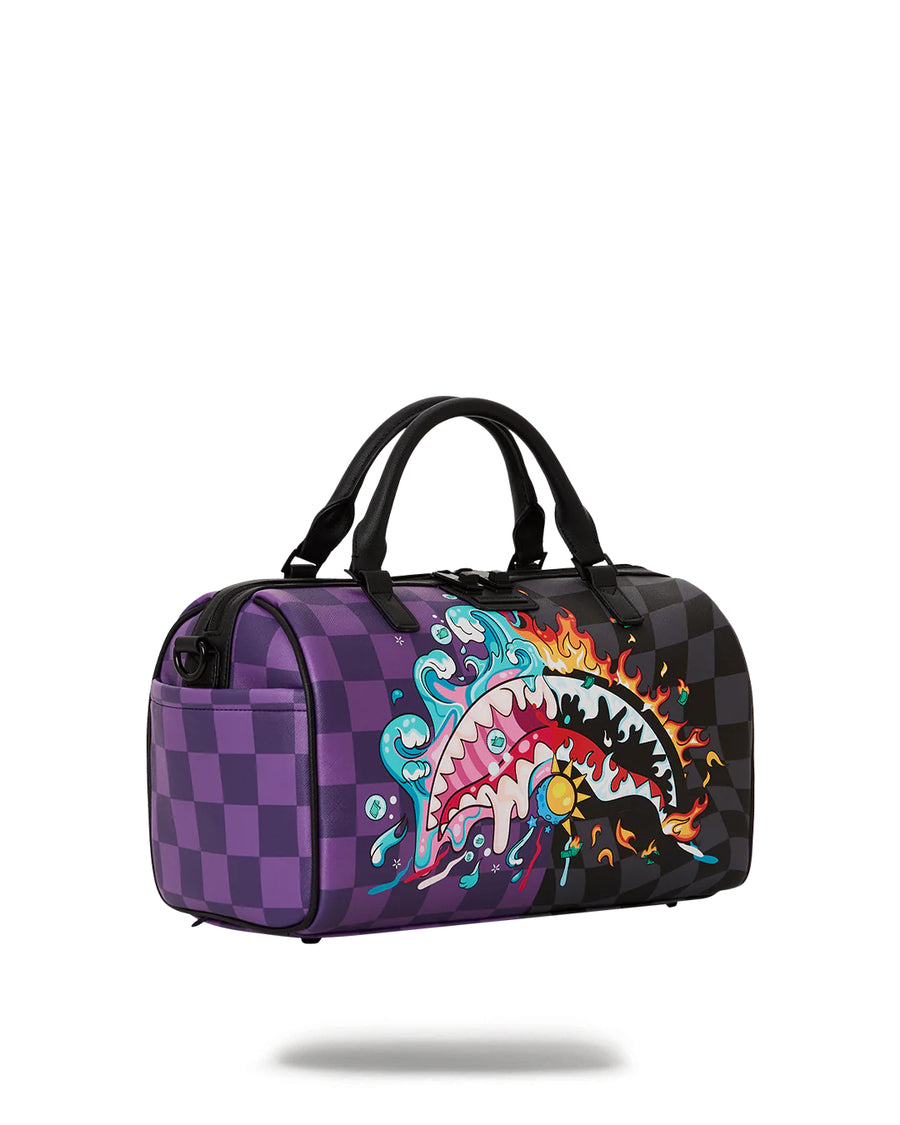 Sprayground Bag CRAZY EYES DUFFLE Purple