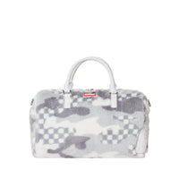 White 3am Fur Mini Duffle