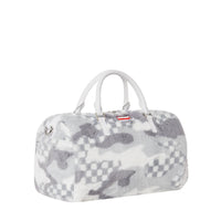 White 3am Fur Mini Duffle