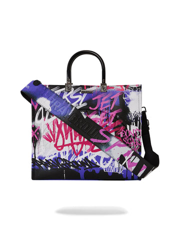 Sprayground Bag VANDAL COUTURE TOTE Purple