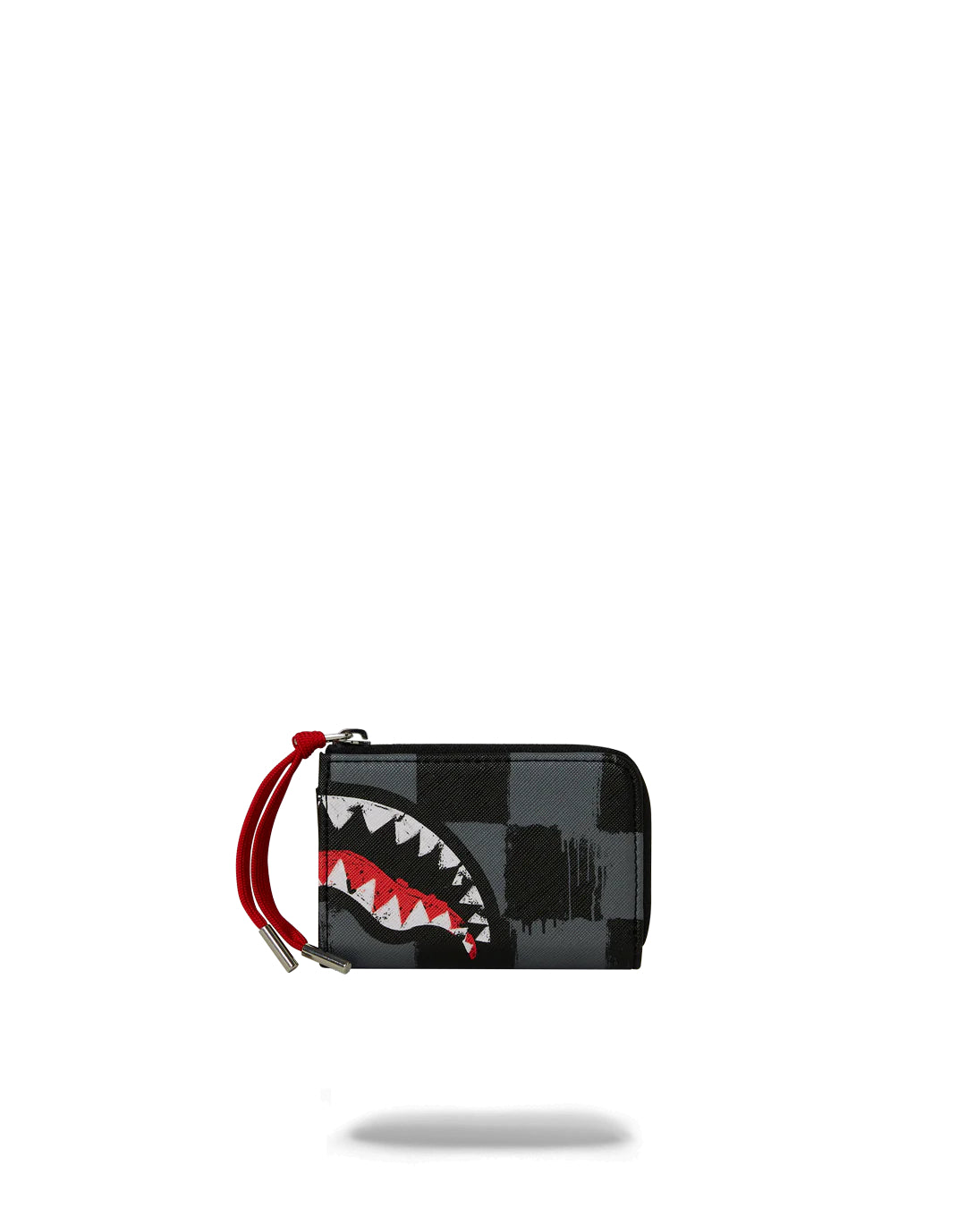 Sharks In Paris Gray Paint Wallet