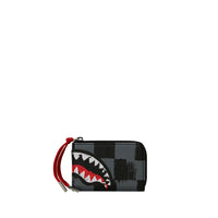 Sharks In Paris Gray Paint Wallet