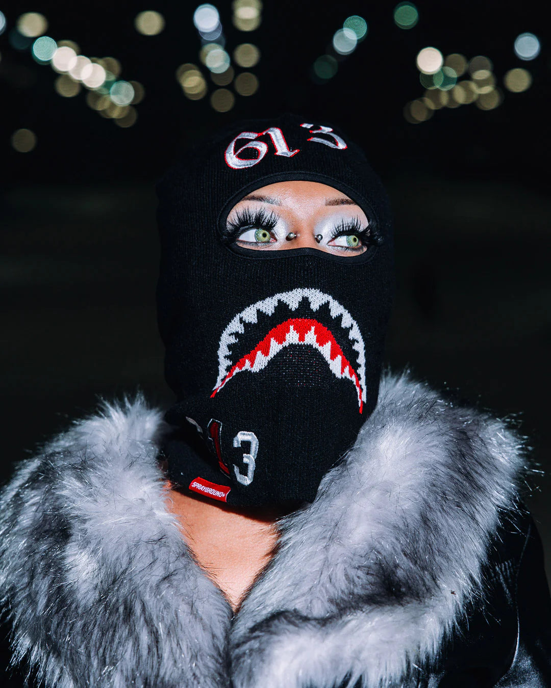 613 Typography Skimask