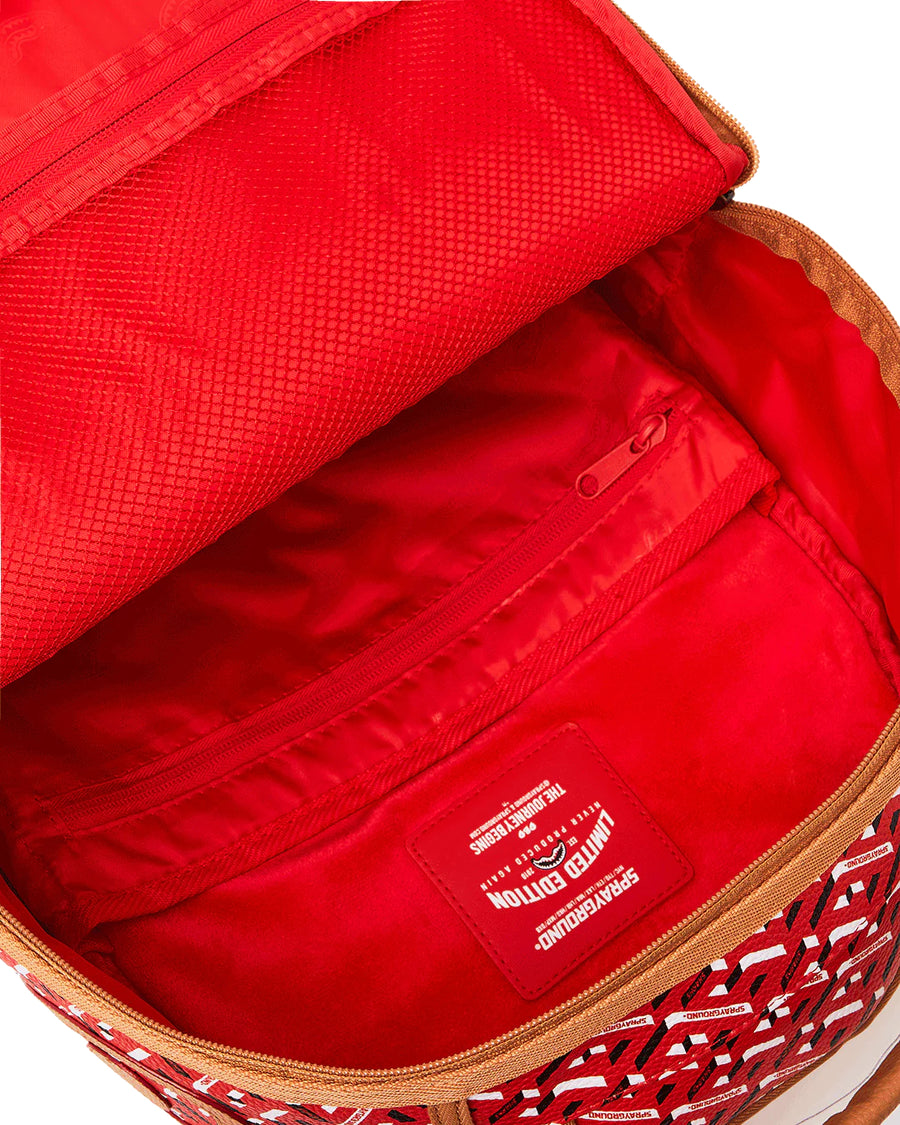 Sprayground Backpack 3DSG BACKPACK Red