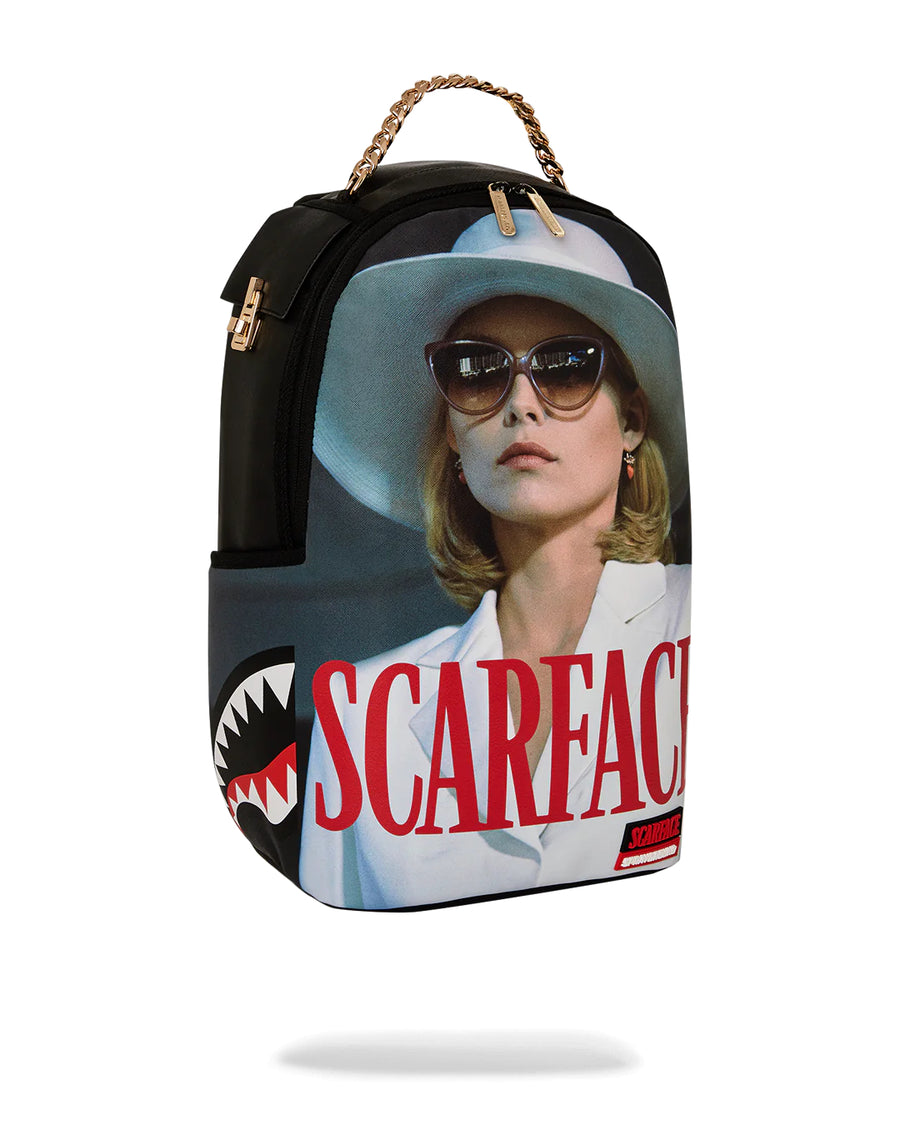 Sprayground Backpack SCARFACE ELVIRA BACKPACK Black