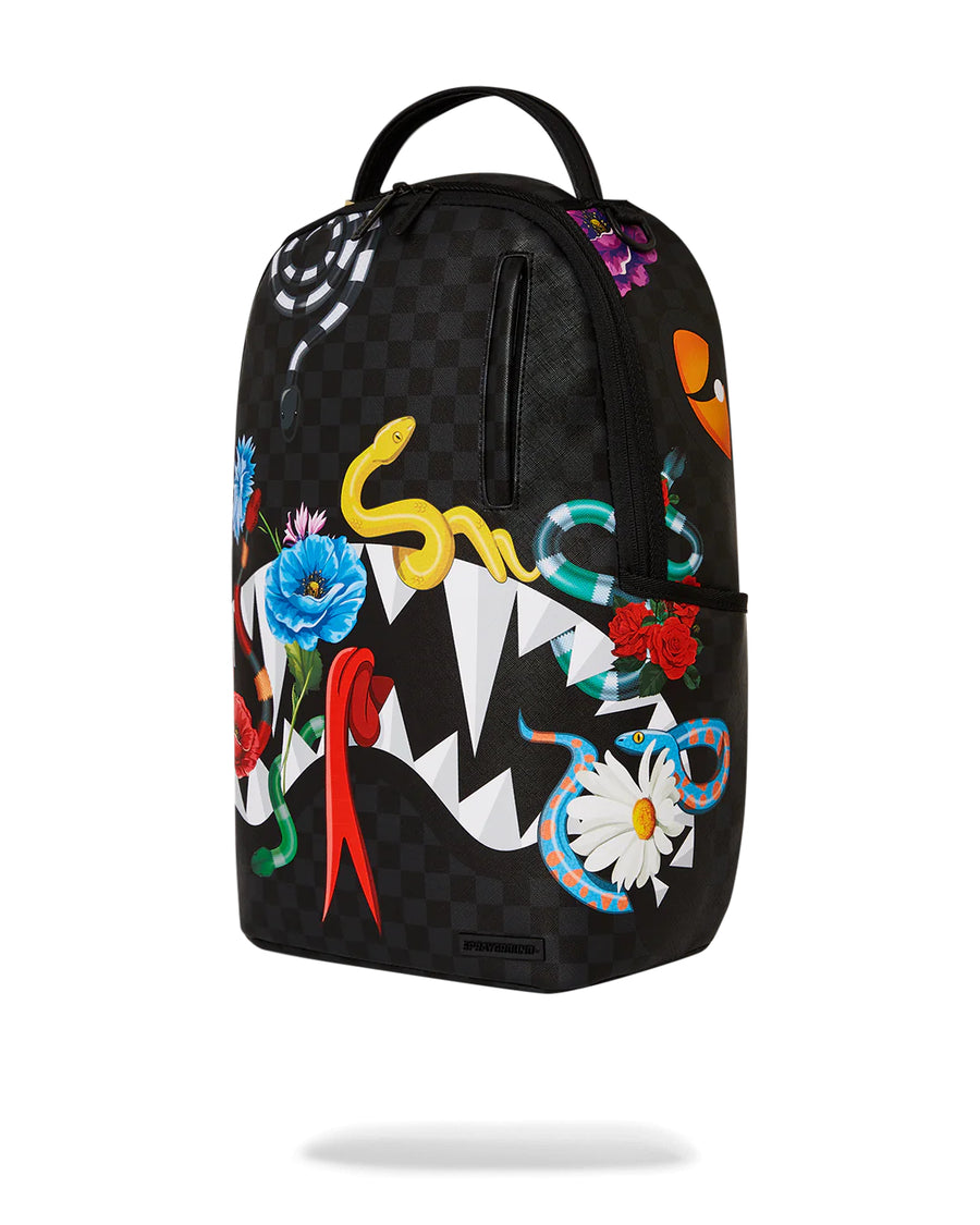 Sprayground Backpack SNAKES ON A BAG BACKPACK Black