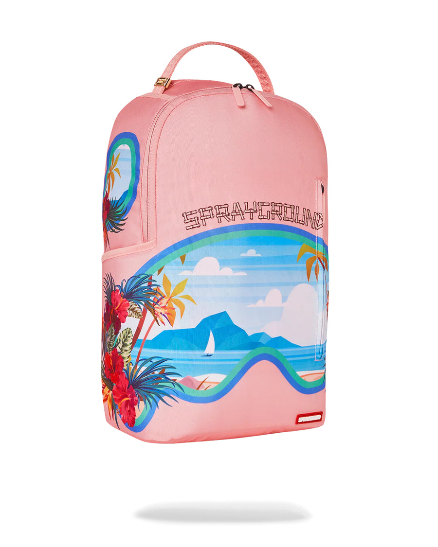 Sprayground Backpack TROPICAL SHARK BACKPACK Pink