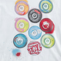 Ragazzo/a - Shark Paint Over T-shirt Wht