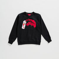 Ragazzo/a - Spraypaint Crewneck Blk