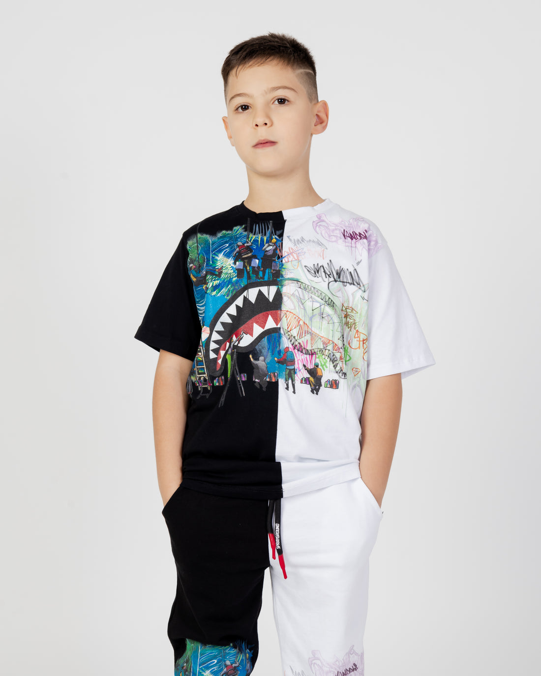 Ragazzo/a - Graffiti Style Split T-shirt