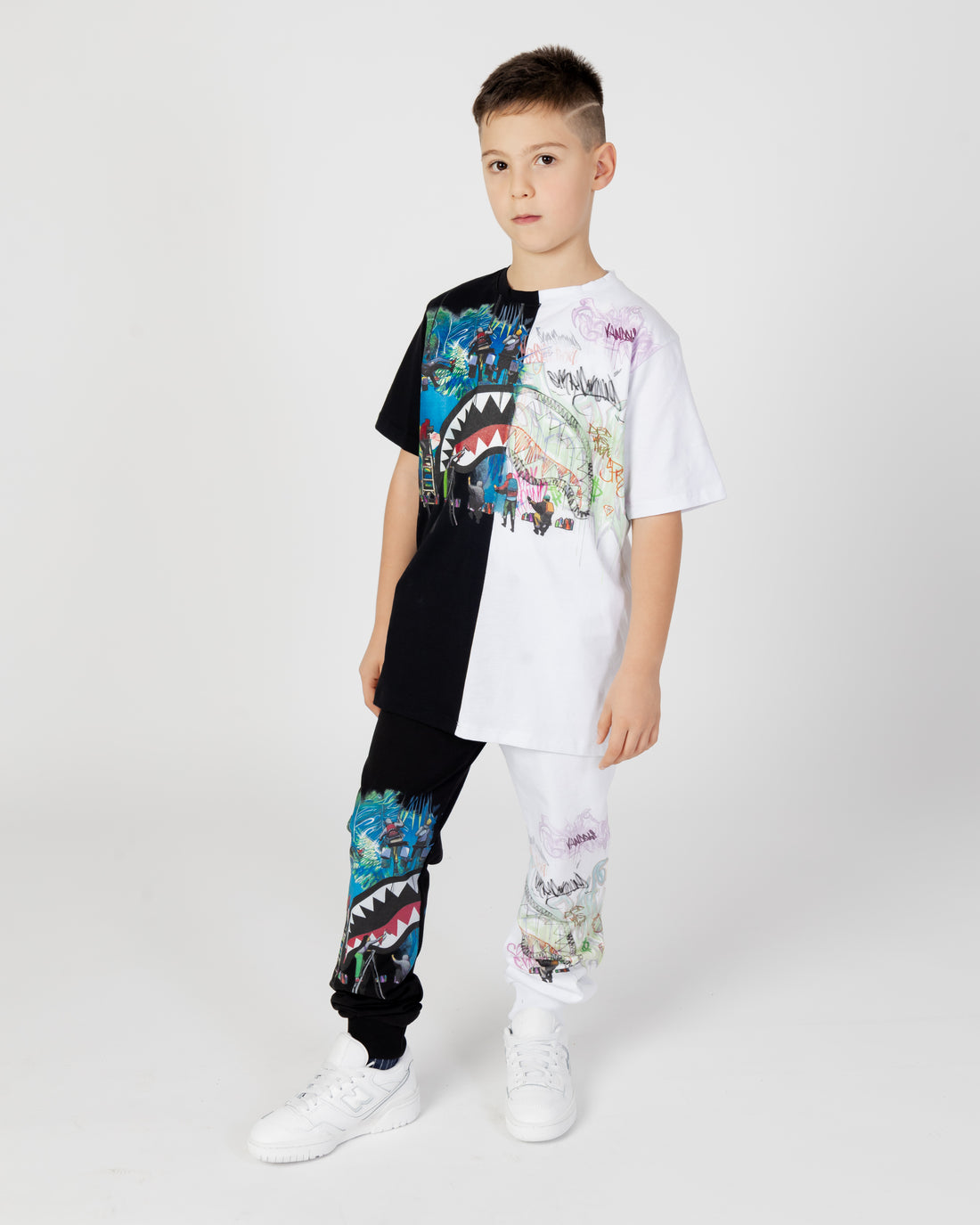 Ragazzo/a - Graffiti Style Split T-shirt