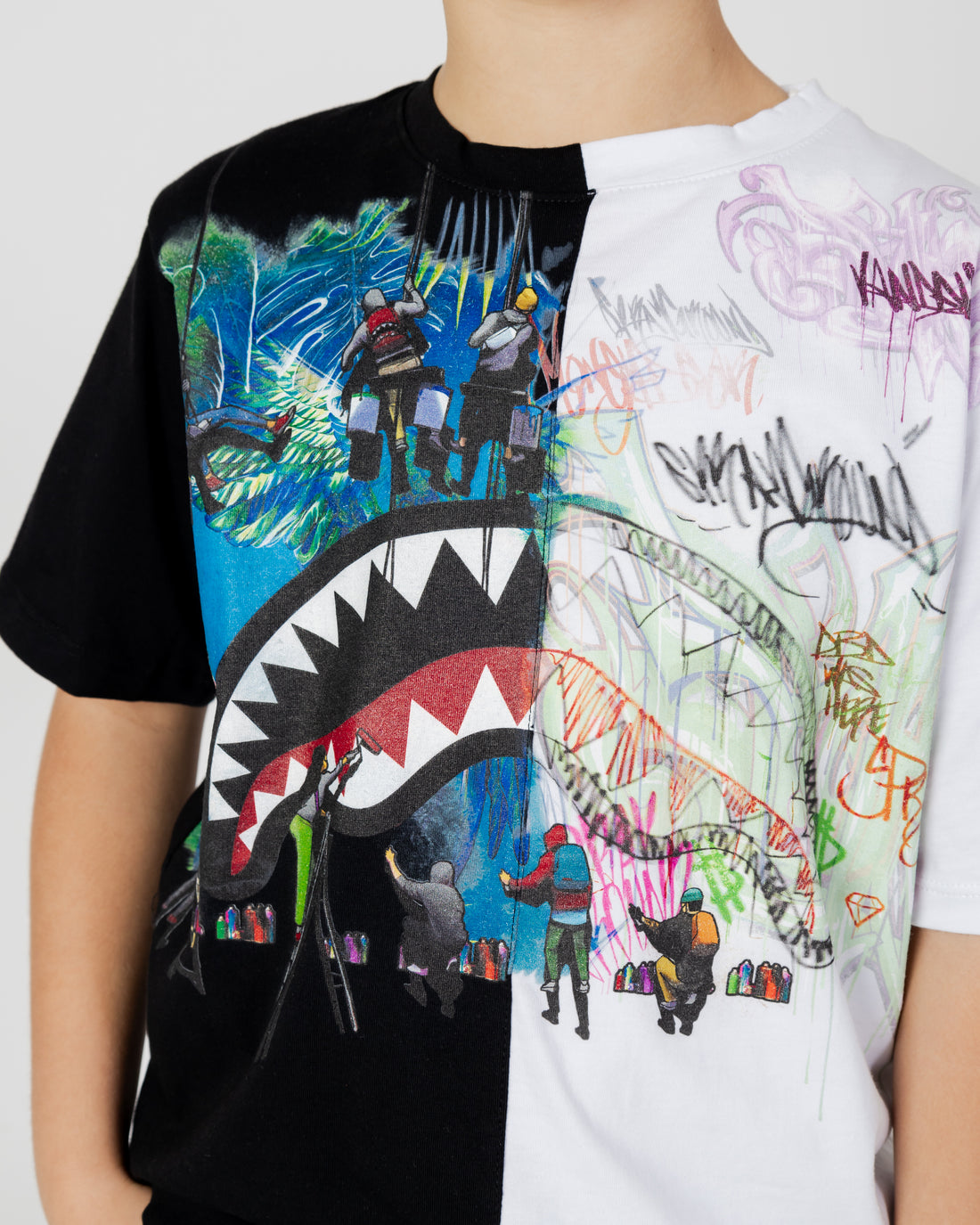 Ragazzo/a - Graffiti Style Split T-shirt