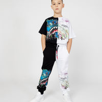 Garçon/fille - Graffiti Style Split Pants