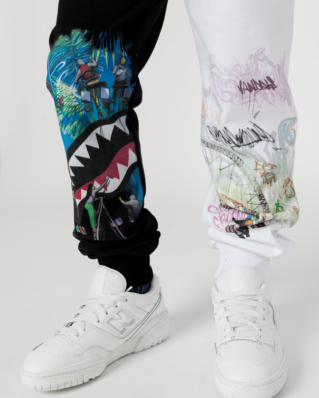 Garçon/fille - Graffiti Style Split Pants