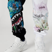 Garçon/fille - Graffiti Style Split Pants