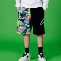 Ragazzo/a - Camo 100 Split Shorts