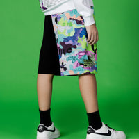 Ragazzo/a - Camo 100 Split Shorts