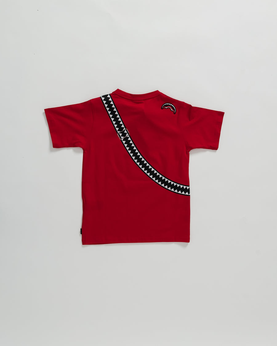 Garçon/Fille - T-shirt Sprayground CROSSBODY T-SHIRT Rouge
