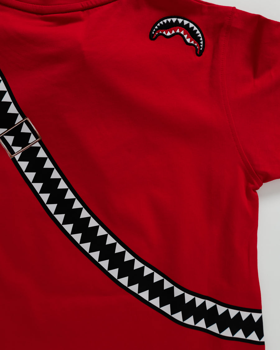Niño / Niña  - Camiseta Sprayground CROSSBODY T-SHIRT Rojo