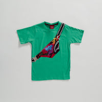 Niño / Niña  - Crossbody T-shirt Grn